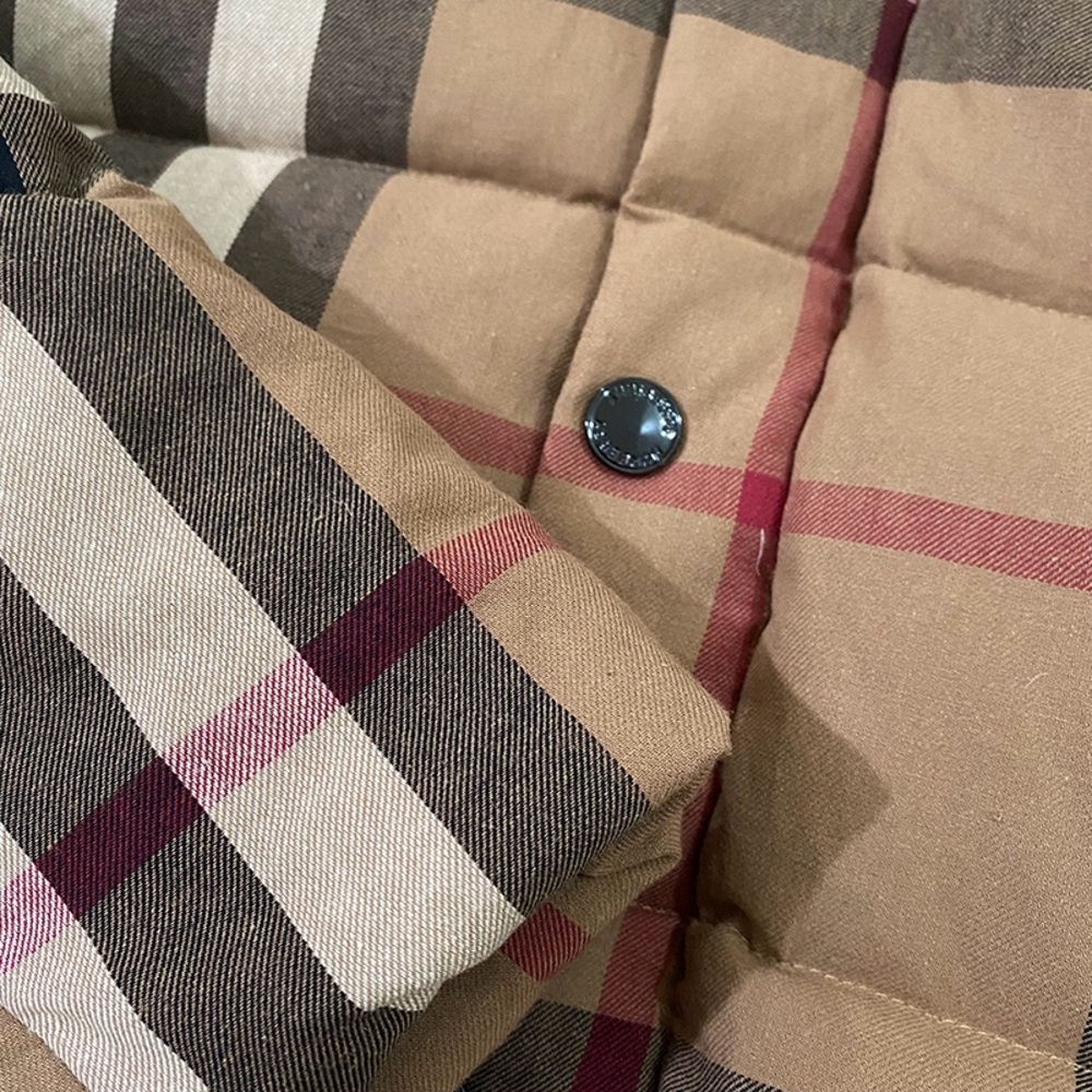 Burberry Classic Check Pattern Down Jacket - image 7